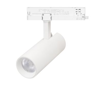 Трековый однофазный светильник Arlight LGD-GERA-2TR-R55-10W Day4000 (WH, 36 deg, 230V) 055037