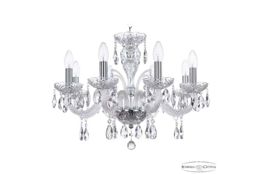 Подвесная люстра Bohemia Ivele Crystal 118/8/195 Ni