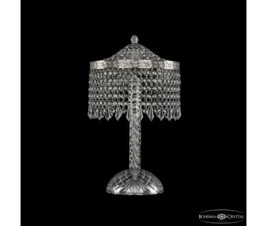 Настольная лампа Bohemia Ivele Crystal 19201L4/25IV Ni Drops