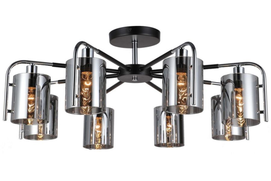 Люстра на штанге Escada Elegant 671/8P Chrome