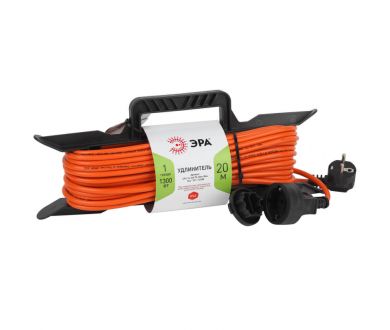 Удлинитель силовой ЭРА UFx-1e-3x0.75-20m-IP44 Б0046826