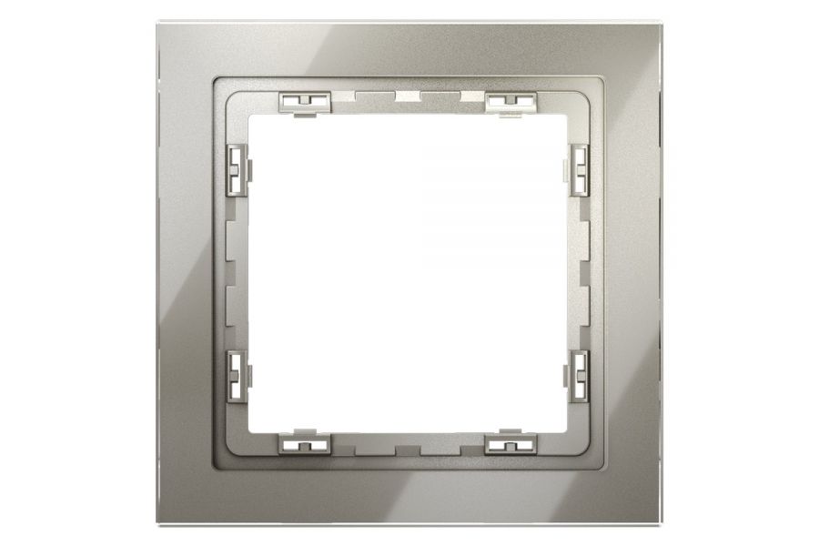Рамка на 1 пост Voltum S70 VLS110104 (шелк, стекло)