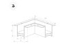Коннектор угловой прямой Arlight Mag-Con-2538-FDW-L90 034229