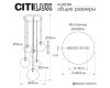 Каскадная люстра Citilux Orton CL202163