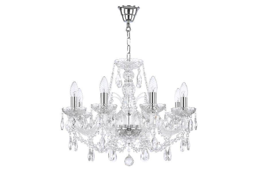 Подвесная люстра Bohemia Ivele Crystal 105/8/195 Ni