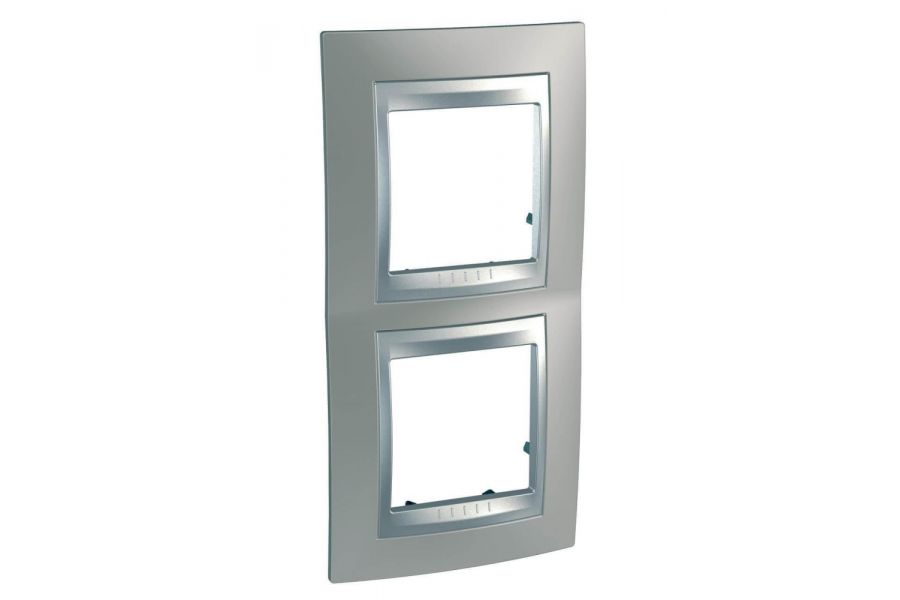 Рамка 2-постовая вертикальная Schneider Electric Unica Top MGU66.004V.039