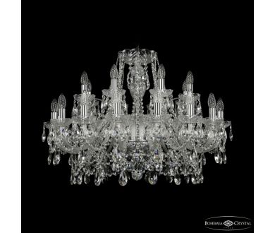 Подвесная люстра Bohemia Ivele Crystal 1411/16+8/300 Ni