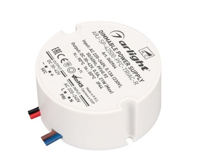 Блок питания Arlight ARJ-SP-42500-PFC-TRIAC-R (21W, 30-42V, 500mA) 040964