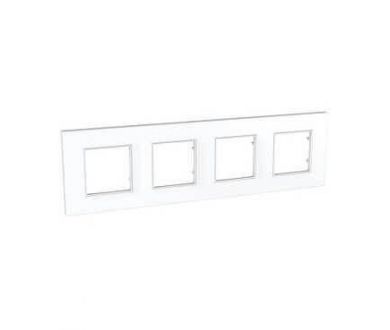 Рамка 4-постовая Schneider Electric Unica Quadro MGU2.708.18