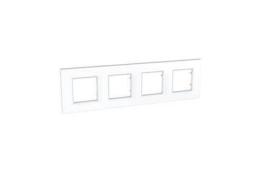 Рамка 4-постовая Schneider Electric Unica Quadro MGU2.708.18