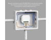 Двухканальное Wi-Fi реле-диммер Denkirs Relay RL1004-DM/1