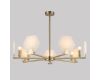 Люстра на штанге Eurosvet Marble 60158/7 латунь Smart a065050