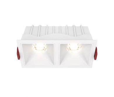 Купить Встраиваемый светильник Maytoni Technical Alfa LED DL043-02-10W3K-SQ-W Встраиваемый светильник Maytoni Technical Alfa LED DL043-02-10W3K-SQ-W