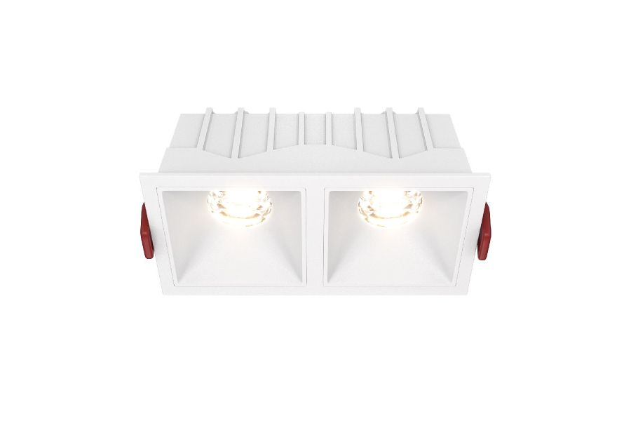 Встраиваемый светильник Maytoni Technical Alfa LED DL043-02-10W3K-SQ-W