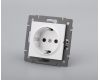 Механизм электрической розетки Arlight SCT-MEU1-PL-WH-V (250V, 16A) 049814