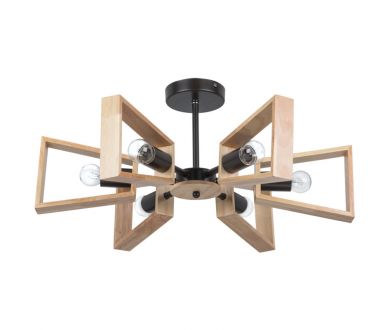 Люстра на штанге Arte Lamp Brussels A8030PL-6BK
