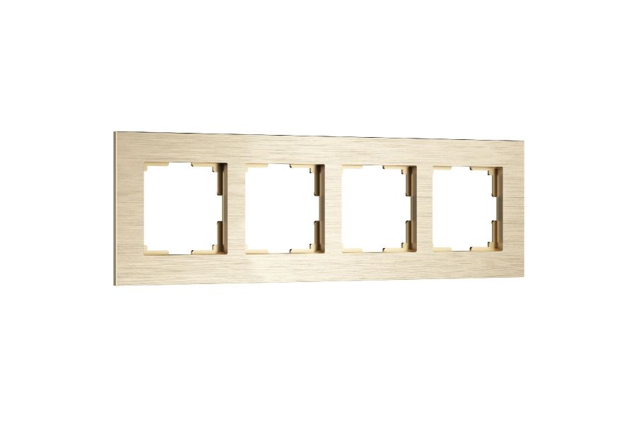 Рамка на 4 поста Werkel AluMax 4690389204128 W0043511 a066336