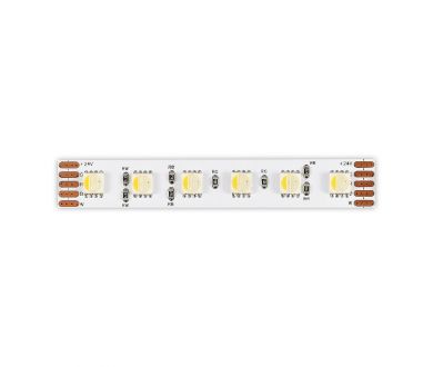 Светодиодная лента ST Luce 24В 18Вт/м 4000К+RGBК 1м IP20 ST1005.418.20RGBW