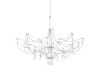 Подвесная люстра Loft IT Mira 10589/900 Silver Asfour
