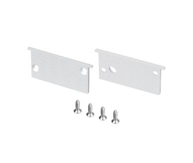 Комплект заглушек Arlight SL-BEVEL-W32-F (Алюминий) 063942