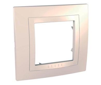 Рамка 1-постовая моноблок Schneider Electric Unica MGU2.002.25M