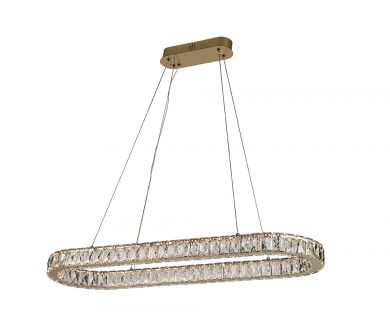Подвесная люстра Newport 8580/90 C oval gold М0071381