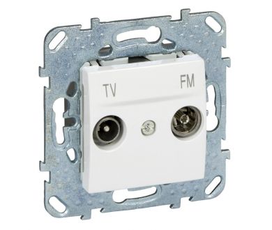 Розетка TV-FM оконечная Schneider Electric Unica MGU5.452.18ZD