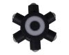 Архитектурный светильник Reluce 86973-9.2-007U LED2W+6*1W BK
