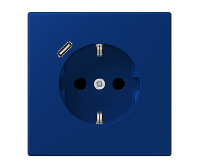 Купить Розетка 2K+З USB Typ C Jung LC1520-18C261 Розетка 2K+З USB Typ C Jung LC1520-18C261
