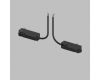 Подвод питания Denkirs SMART SLIM BASE TR2427-BK