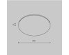 Стекло для пылевлагозащиты Maytoni Dip Glass001-D45