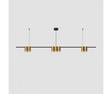 Подвесной светильник Denkirs Orbit DK4063-BK+SG