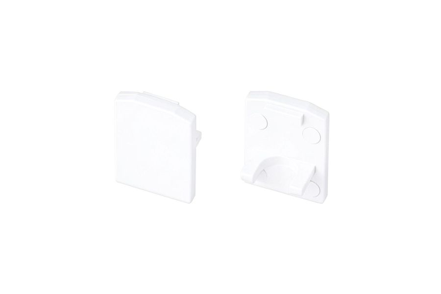 Заглушка для магнитного шинопровода 2шт Arlight MAG-MICROCOSM-CAP (WH) (IP20 Пластик) 061329