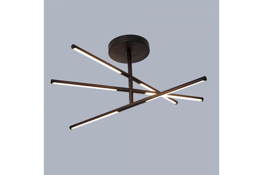 Люстра на штанге Crystal Lux LARGO PL32W D730 BLACK