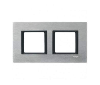 Рамка 2-постовая Schneider Electric Unica Class MGU68.004.7A1
