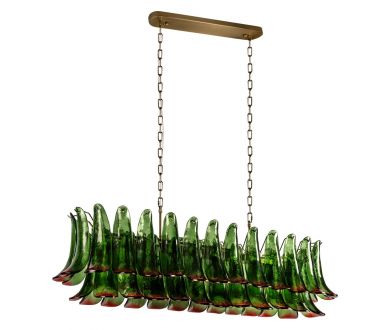 Подвесная люстра Loft IT Lilou 10600/1200R Green red