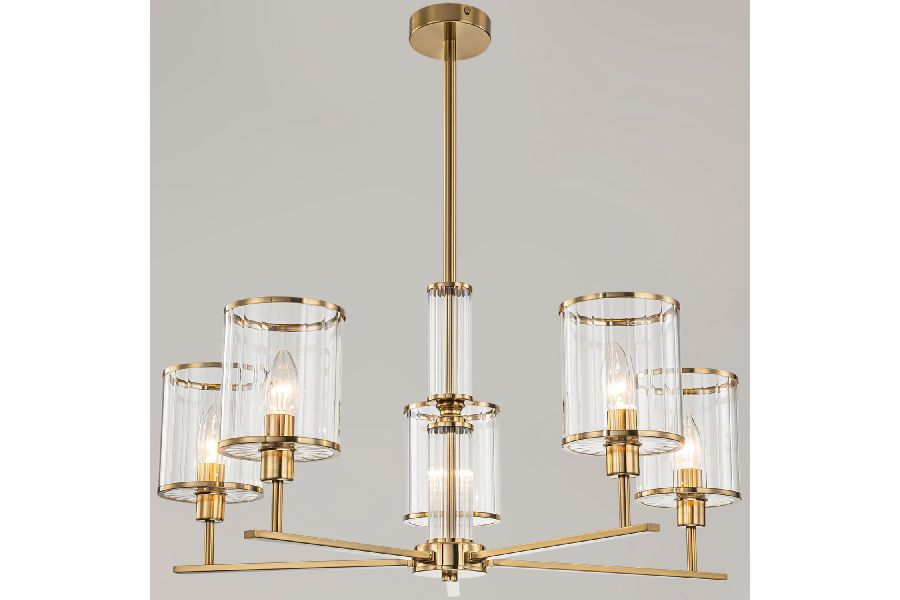 Люстра на штанге Illumico IL0183-5C-79 COPPER KOPNINI