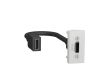 Розетка компьютерная HDMI Schneider Electric Unica New Modular NU343018
