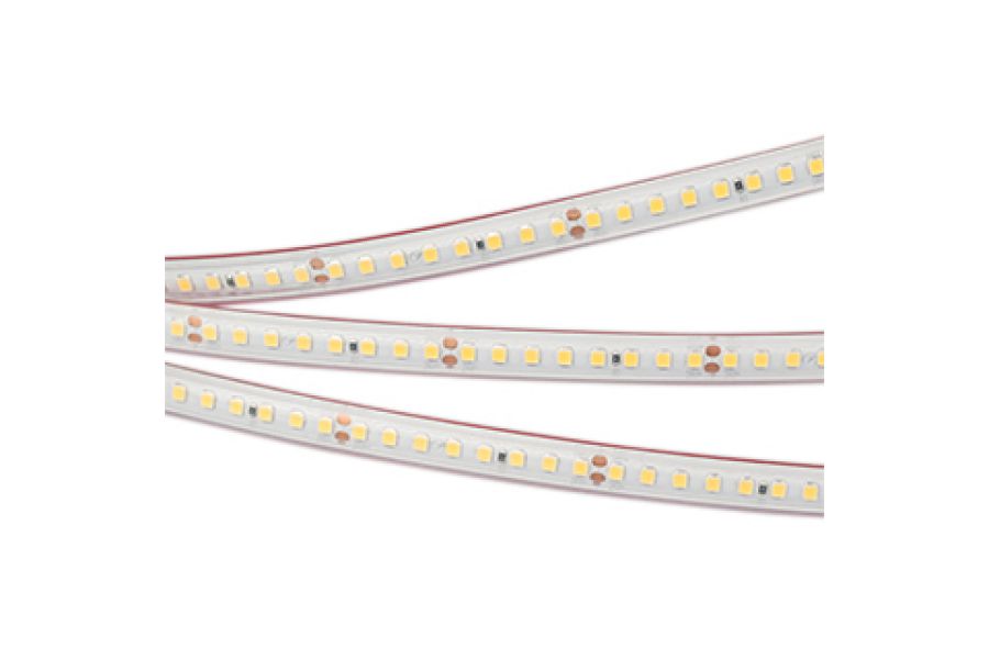 Светодиодная влагозащищенная лента Arlight 12W/m 160LED/m 2835SMD теплый белый 50M 024559(2)