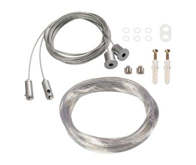 Подвес токопроводящий Arlight ARL-2x2m Set SILVER (Pad 9x2mm, 2x18AWG) 019391(1)