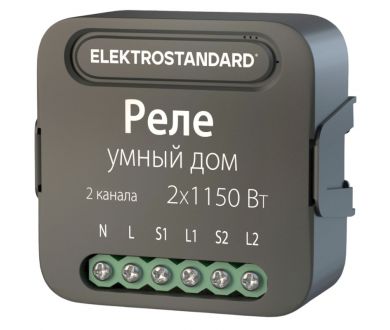 Умное двухканальное реле Elektrostandard 4690389185083 a059326