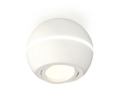 Накладной поворотный светильник с дополнительной подсветкой Ambrella Light Techno XS1101020 (C1101, N7001)