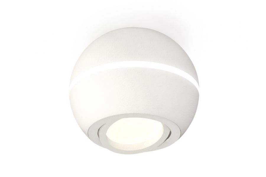 Накладной поворотный светильник с дополнительной подсветкой Ambrella Light Techno XS1101020 (C1101, N7001)