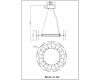 Подвесная люстра Wertmark Nicola WE159.18.303