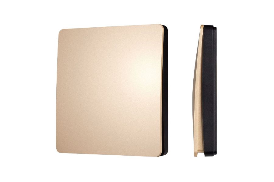 Кнопочная панель Arlight KINETIC-801-22-1G-WP-SUF Gold (No battery, IP67, 433Mhz) 051676
