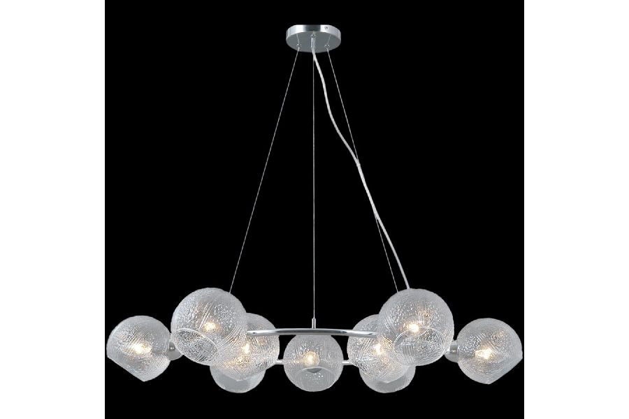 Подвесная люстра Illumico IL0728-9PSQ-24 CR ARIES