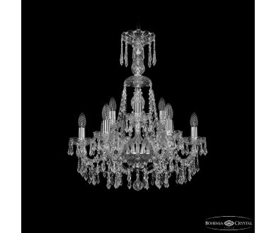 Подвесная люстра Bohemia Ivele Crystal 1403/6+3/195/XL-65 Ni