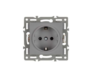 Механизм электрической розетки Arlight SCT-MEU1-PL-GR (250V, 16A) 043732