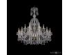 Подвесная люстра Bohemia Ivele Crystal 1403/12+6/300/XL-95 G
