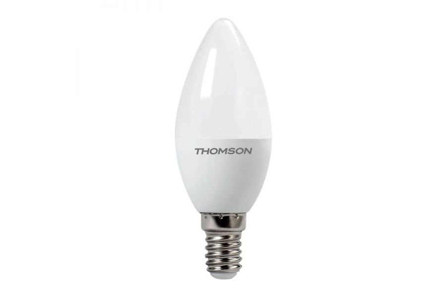 Лампа светодиодная Thomson E14 10W 3000K свеча матовая TH-B2017
